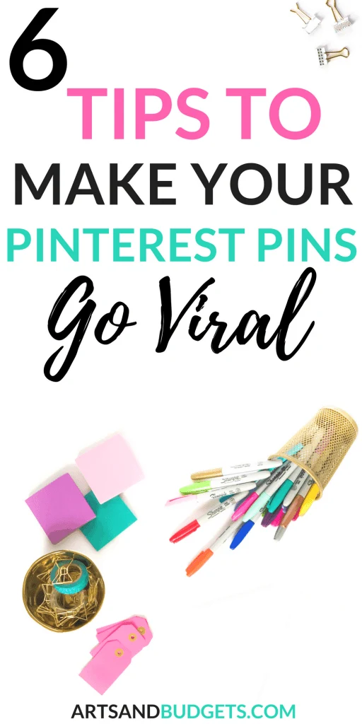 6 Tips To Make Your Pinterest Pins Go Viral