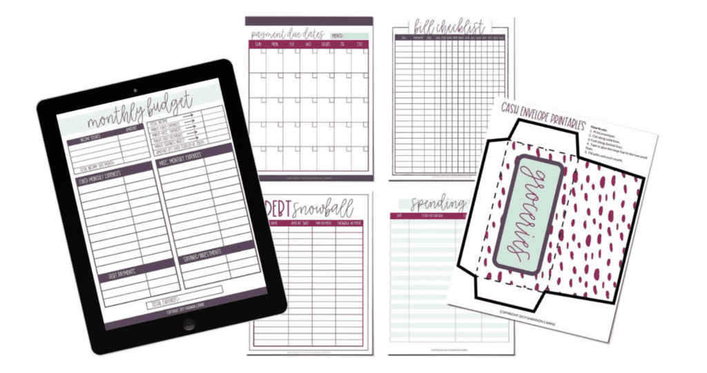 Free Printable Monthly Budget Templates