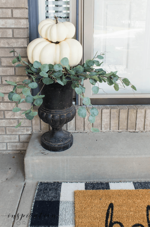 Easy DIY Fall Pumpkin Topiary