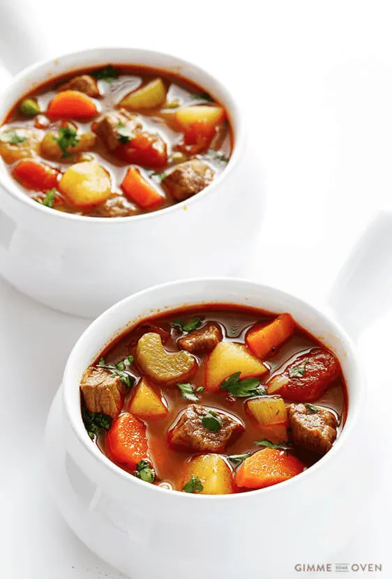 VEGETABLE BEEF SOUP