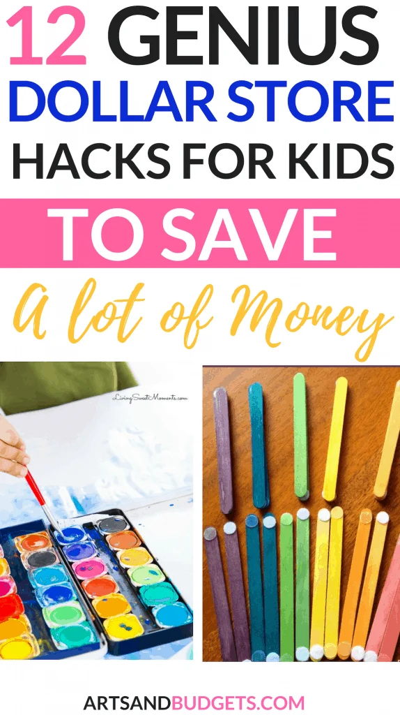 Dollar store kid hack