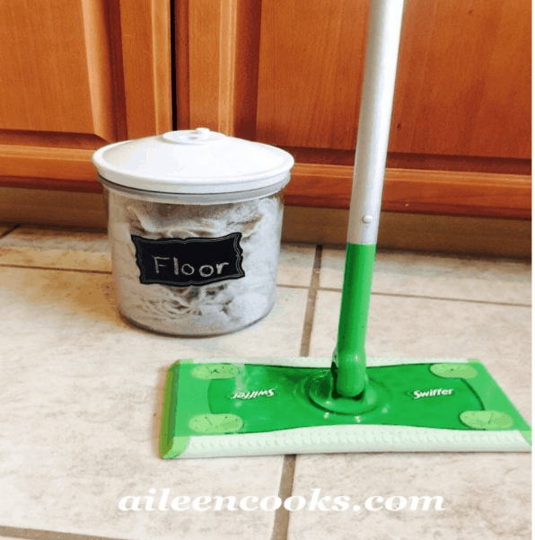 DIY reusable mop