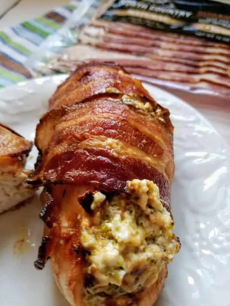 Keto-Stuffed-Bacon