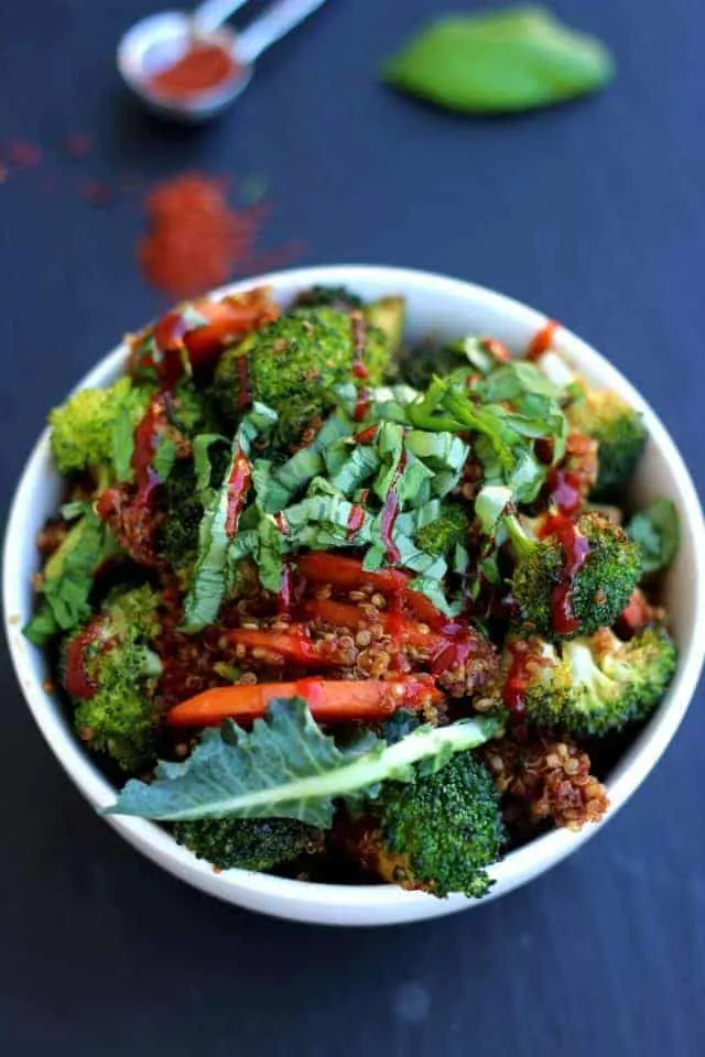 Vegan Quinoa Fried-Rice