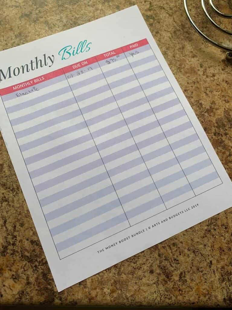 Budget Template