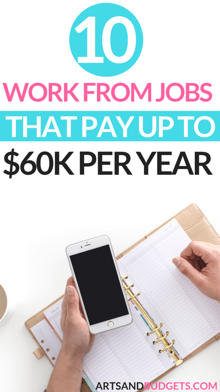 10 Legit Work From Home Jobs That Pay Up To 60k/yr Arts and Budgets