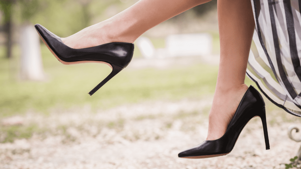 Feet in heels