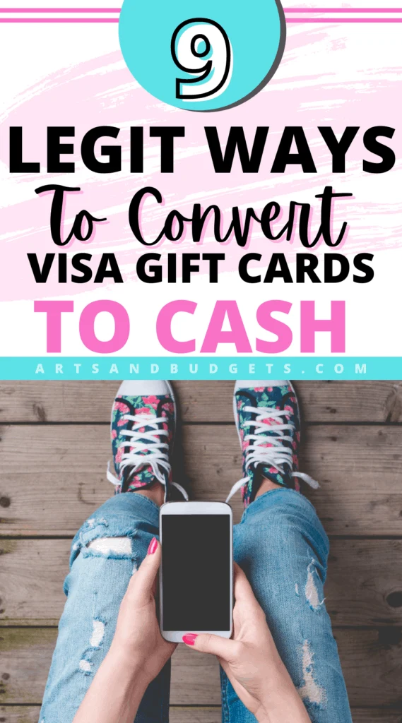 Convert Visa Gift Cards To Cash Pin Image