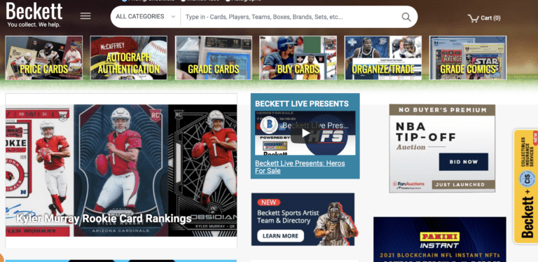 12 Best Places To Sell Sports Cards Online To Make Extra Money Arts And Budgets