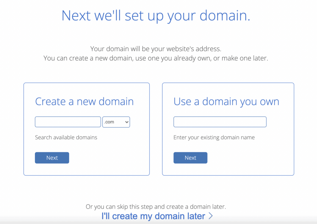 Bluehost Domain Name