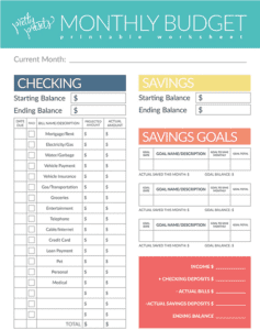 19 Free Printable Budget Templates To Help You Manage Your Money - Arts ...