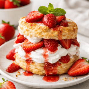Strawberry Shortcake Dessert